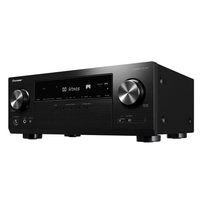 Pioneer VSX-935 7.2 Channel AV Receiver Amplifier. 170 Watts per Channel. 1x Phono (MM) In2xSubwooferPreout 8x HDMI (6x In 2x Out) 3x Audio RCA In 2x Digital In 1x Audio RCA Out. Weight 9.6kg