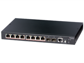 8-Port Gigabit Managed PoE Switch 2 SFP 802.3af / 802.3at PoE 65W