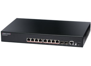 8-Port Gigabit Managed PoE Switch 2 SFP 802.3af / 802.3at PoE 125W