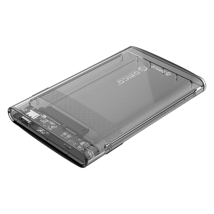 Orico USB-C 3.1 Gen.2 Transparent 2.5" SATA SSD / HDD 10Gbps Enclosure