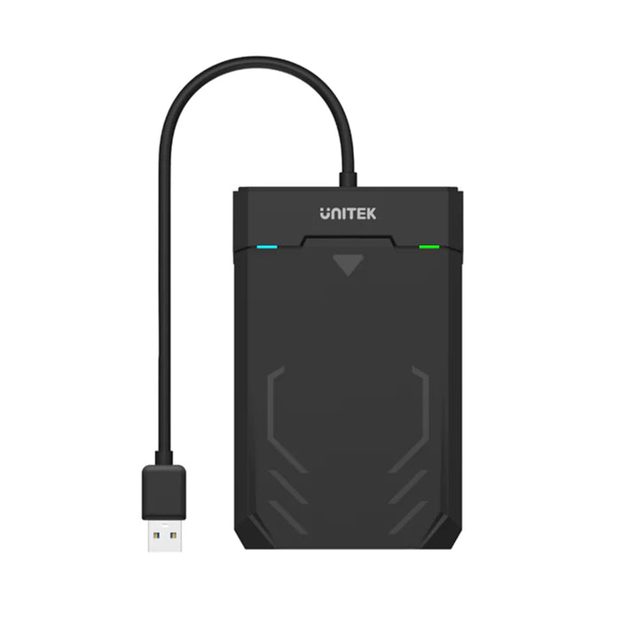 Unitek Y-3257 USB3.1 SATA HDD enclosure - Supports 2.5" SATA HDD