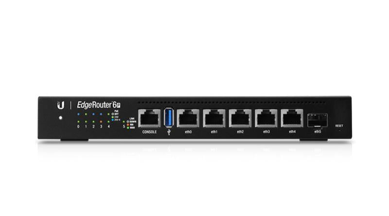 Ubiquiti EdgeRouter 6 Port Gigabit Router with PoE