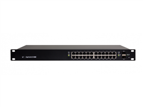 EdgeSwitch 24 Gigabit Ethernet Ports 24V / 802.3af / 802.3at PoE (250W max) 2 SFP Ports