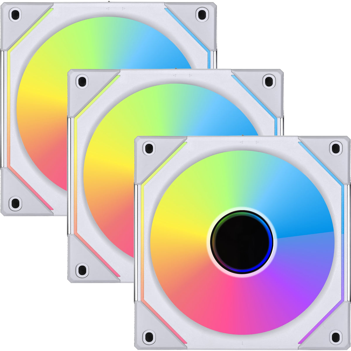 Lian Li UNI FAN SL Infinity Digital Addressable RGB 120 Fan 3 pack wit ...
