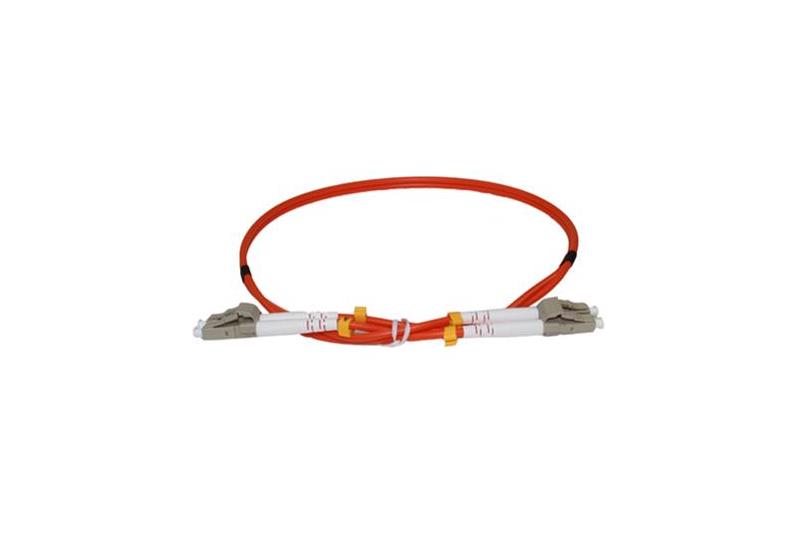 Fibre Patch Lead Multimode LC-LC 0.5 metre Duplex 62.5/125