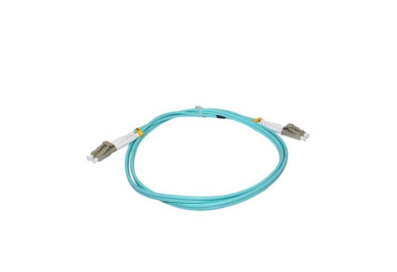 Fibre Patch Lead Multimode 10G OM3 FIB LC-LC 1 metre Duplex 50/125