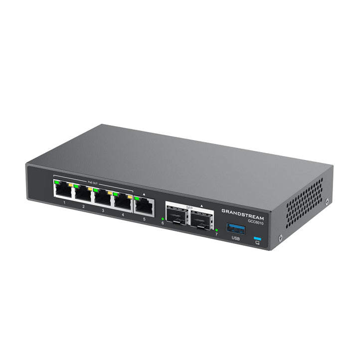 Grandstream GCC6010 All-In-One Router with Enterprise Grade Firewall VPN and PBX