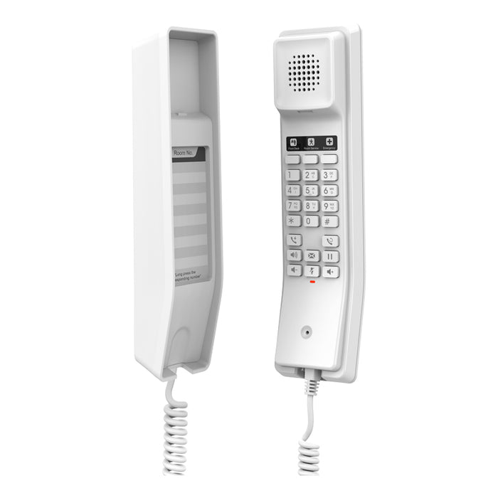 Grandstream GHP610 Compact Hotel Phone - White