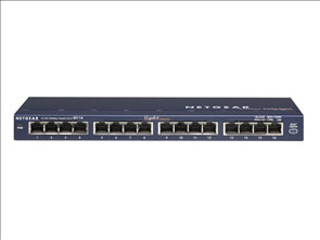 ProSafe 16-Port Gigabit Ethernet Switch Desktop Sized Metal Case