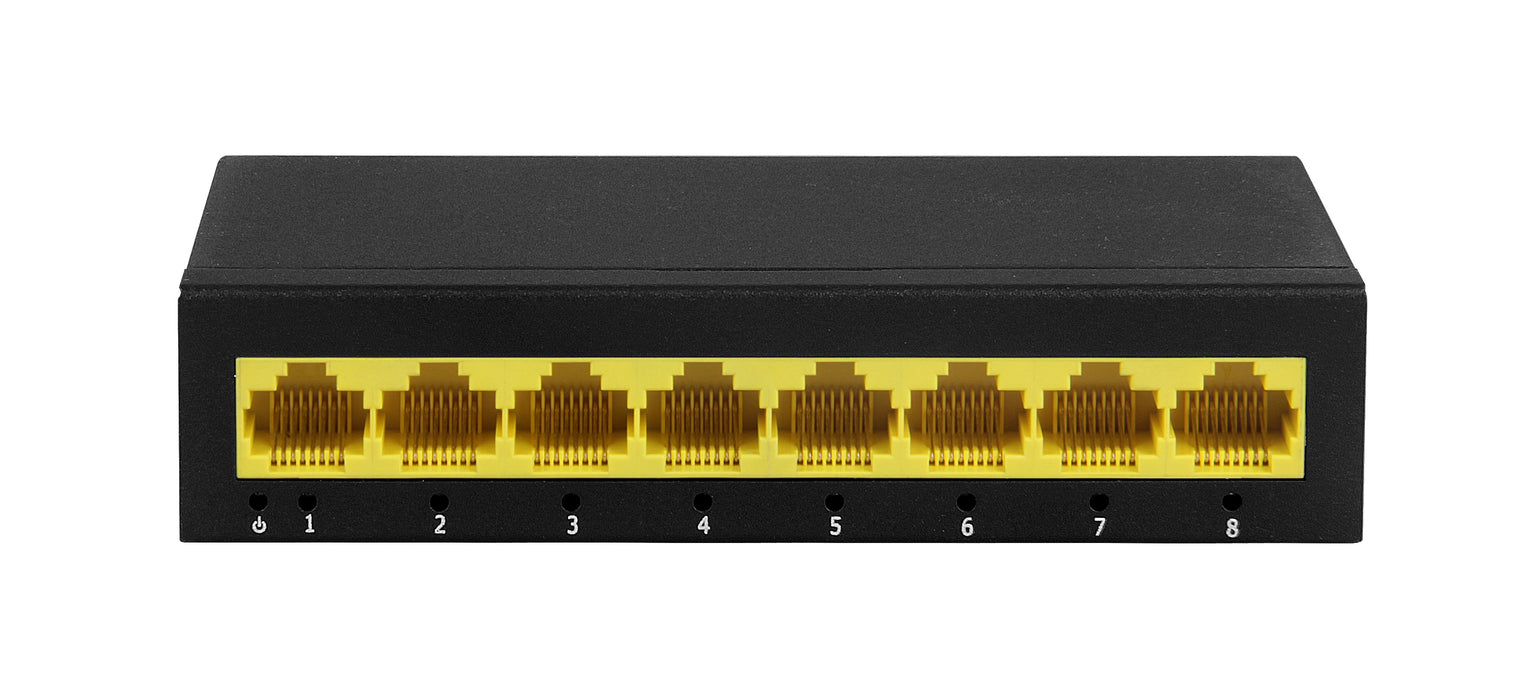 8 Port 100/1000Mbps Network Switch