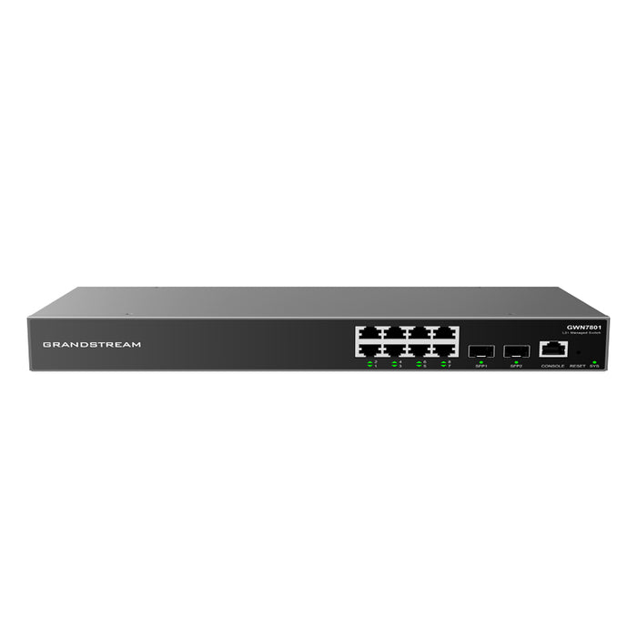 Grandstream GWN7801 8 Port Gigabit Managed Ethernet Switch