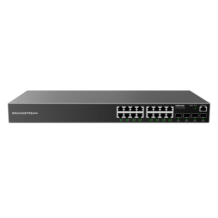 Grandstream GWN7802 16 Port Gigabit Managed Ethernet Switch