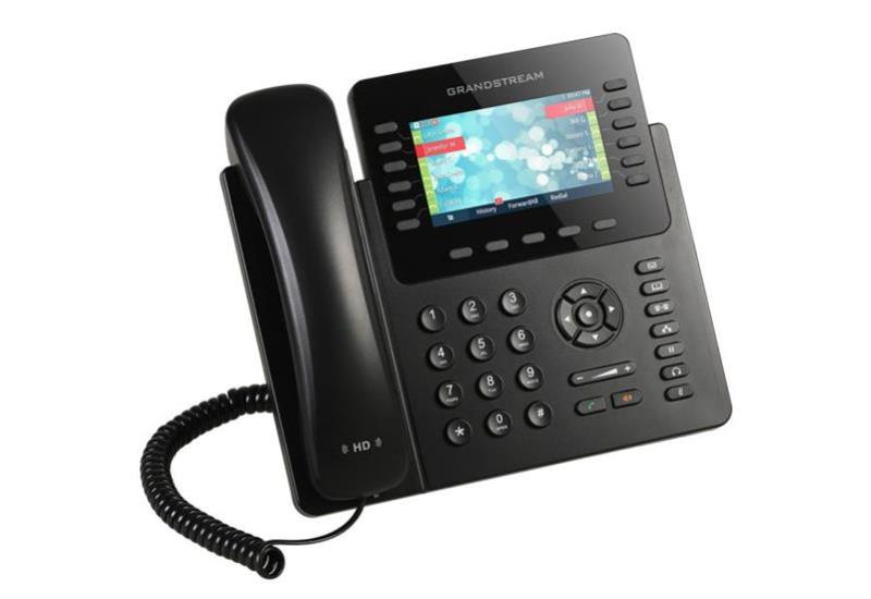 Grandstream GXP2170 12 lines, 6 SIP accounts, 5 softkeys and 5-way voice conferencing, 48 BLF/speed-dial keys, 4.3 inch (480x272) color-screen LCD