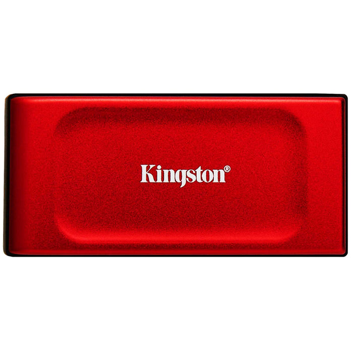 Kingston SXS1000 1TB USB-C Portable SSD - Red Up to 1050MB/s