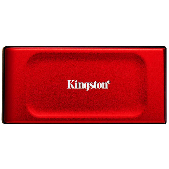 Kingston SXS1000 2TB USB-C Portable SSD - Red Up to 1050MB/s