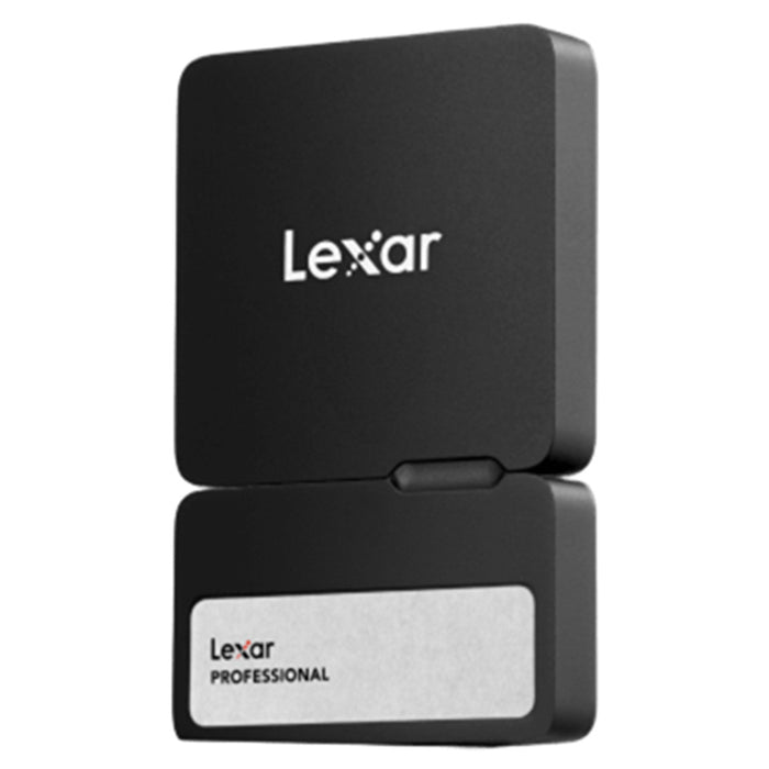 Lexar SL400 Professional Go 2TB Portable SSD with HUB - Black