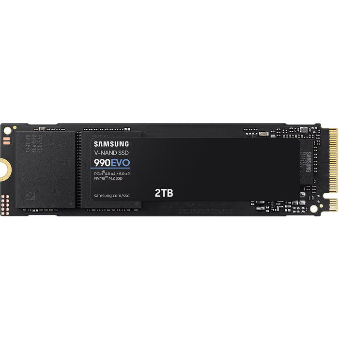 Samsung 990 EVO 2TB M.2 NVMe Internal SSD PCIe Gen 4 -Read up to 5000MB/s Write up to 4200MB/s  5 Years Warranty