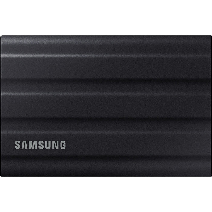 Samsung T7 Shield 1TB Rugged Portable External SSD - Black USB-C - IP65 Rated Dust & Water Resistance - 3 Metre Drop Resistant - NVMe - Write up to 1000MB/s