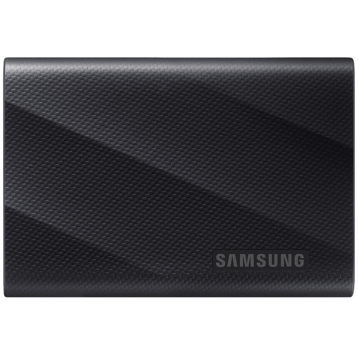 Samsung T9 4TB Rugged Portable SSD - Black USB-C - 3 Metre Drop Resistant - Password Protection - Read / Write Speeds up to 2000MB/s - 5 Years Warranty