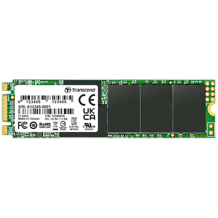 Transcend M.2 2280 SSD 4TB SATA3 B+M Key 3D TLC BiCS5 PE: 3K wide temp.