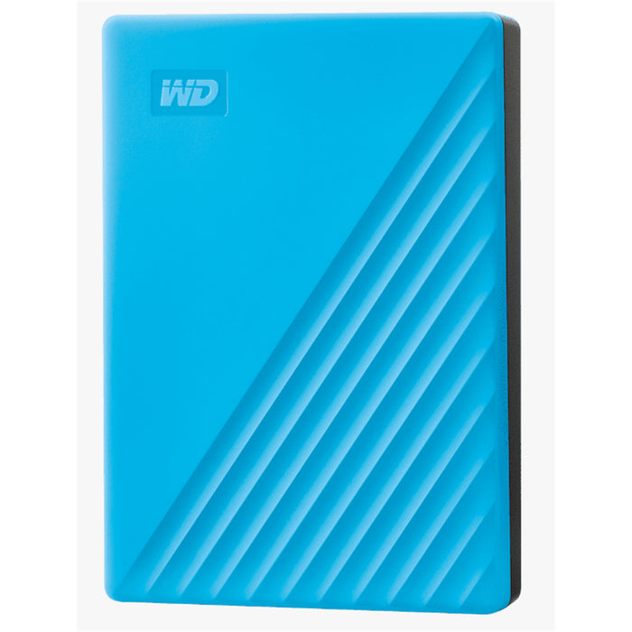 WD My Passport 4TB Portable External HDD - Blue 2.5" - USB 3.0