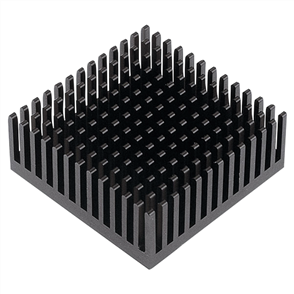 Heatsink for M.2 SSD module14x14MM Black self adhesive 8 units