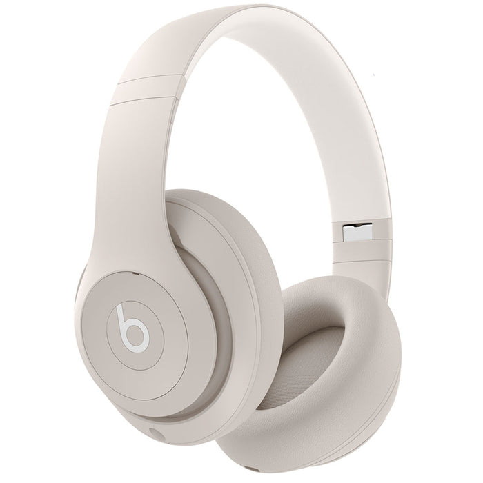 Beats Studio Pro Wireless Over-Ear Noise Cancelling Headphones - Sandstone Personalised Spatial Audio & Head Tracking - Enhanced Android & Apple compatibility - USB-C Audio Class 1 Bluetooth & 3.5mm audio input - Up to 24 hours battery life (ANC on)