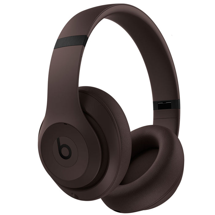 Beats Studio Pro Wireless Over-Ear Noise Cancelling Headphones - Deep Brown Personalised Spatial Audio & Head Tracking - Enhanced Android & Apple Compatibility - USB-C Audio / Class 1 Bluetooth & 3.5mm Audio Input - Up to 24 Hours Battery Life (ANC on)