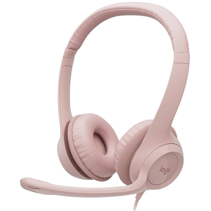 Logitech H390 USB Digital Headset - Rose