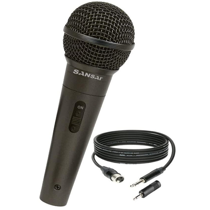 Sansai DM300 Dynamic Corded Professional Vocal Microphone