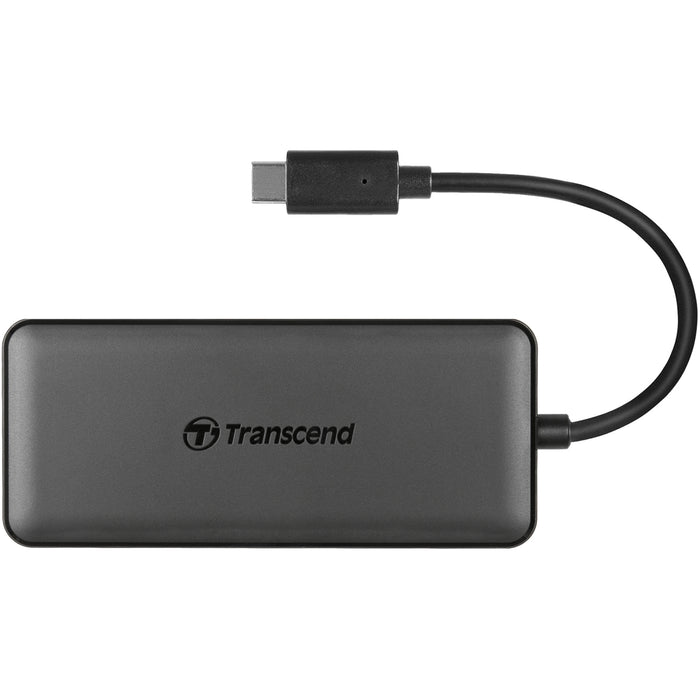 Transcend TS-HUB5C USB-C Hub With 6 in 1 Expansion -  USB-C PD 60W - USB-C - 2x USB 3.0 - SD Card Slot - Micro SD Card Slot