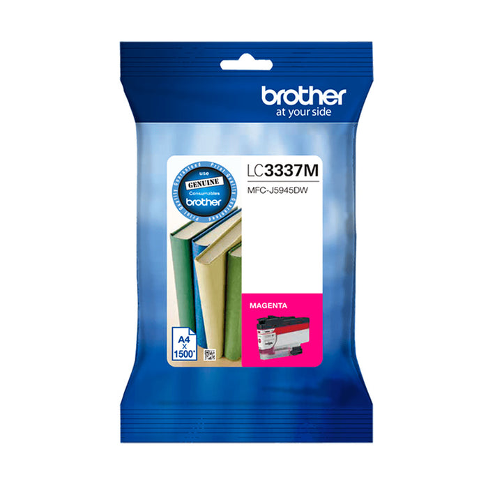 Brother LC3337M Original Ink Cartridge - 1500 Pages - Magenta for MFCJ5945DW MFCJ6945DW