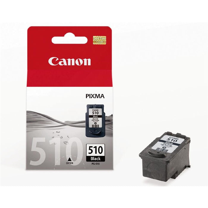 Canon PG510 Ink Cartridge - Black 220 Pages - for Canon PIXMA IP2700 / MP240 / MP250 / MP270 / MP280 / MP480 / MP490 / MP495 / MX320 / MX330 / MX340 / MX350 / MX360 / MX410 / MX420 Printer