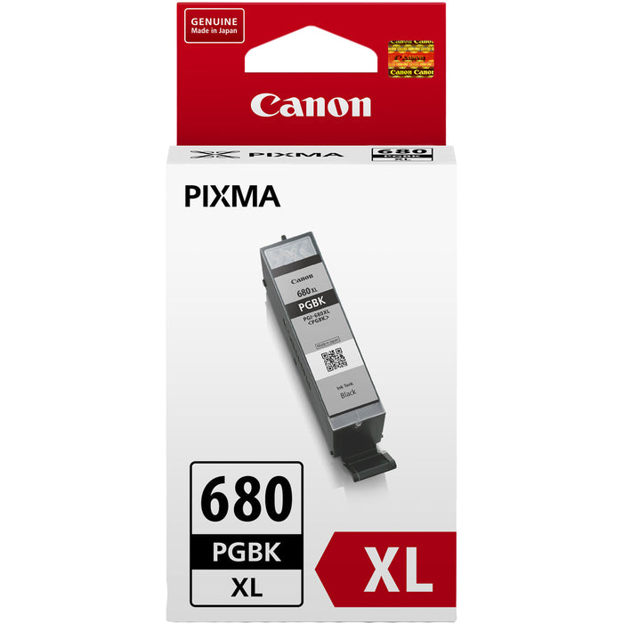 Canon 680PGBKXL Ink Cartridge - Pigment Black 400 Pages - for Canon PIXMA TR7560 / TR8560 / TR8660a / TS6160 / TS6260 / TS6360 / TS6365 / TS8160 / TS8260 / TS8360 / TS9160 / TS9565 / TS9560 / TS706 Printer