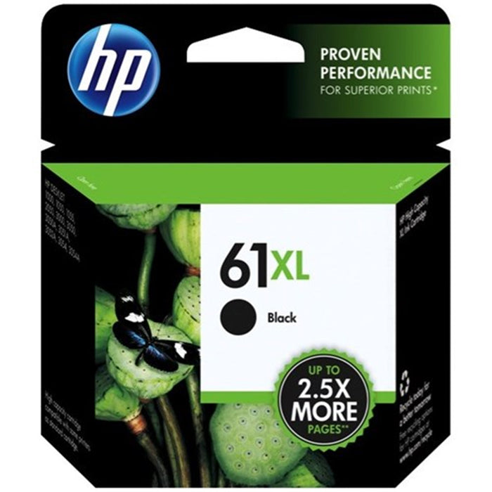 HP 61XL Ink Cartridge Black Yield 480 pages for HP DeskJet 1000 1050 2000 2050 2510 254030003050 1510 Envy 4504 5530 4500 Officejet 2620 4630 Laserjet 4100 Printer