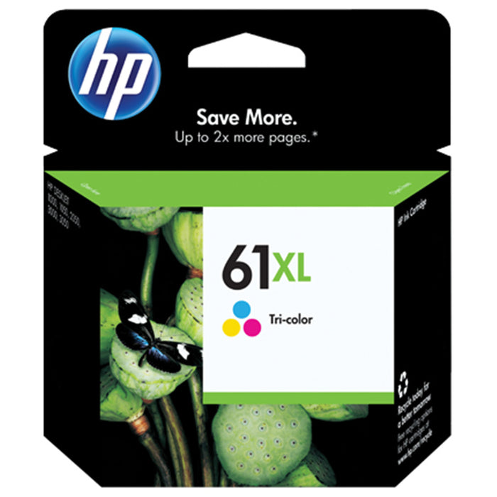 HP 61XL Ink Cartridge Tri-Colour Yield 330 pages  for HP DeskJet 1000 1050 2000 2050 2510 254030003050 1510 Envy 4504 5530 4500 Officejet 2620 4630 Printer