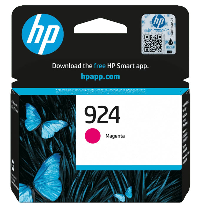 HP 924 Ink Cartridge - Magenta 400 Pages for OfficeJet Pro 8130e / 8120e / 8123 / 8130 Printer