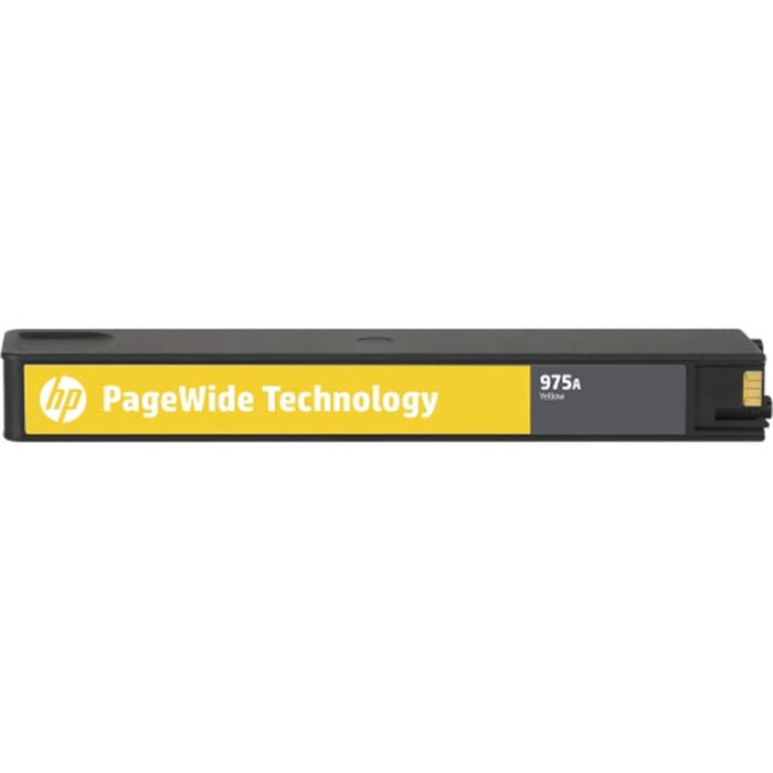 HP 975A Ink Cartridge Yellow  Yield 3000 pages for HP PageWide P57750dw Pro 452dw Pro477dwPro552dw Pro 577z. Pro 577dw Printer