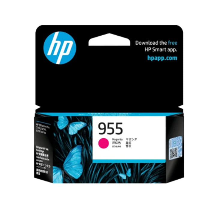 HP 955 Ink Cartridge - Magenta 700 Pages - for HP OfficeJet Pro 7720 / 7730 / 7740 / 8210 / 8710 / 8720 / 8730 / 8740 / 8745 Printer