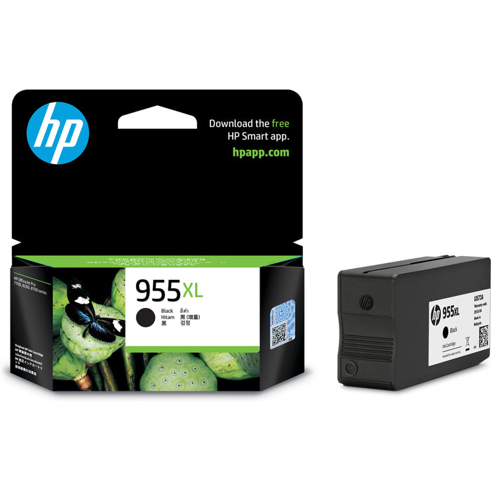 HP 955XL Ink Cartridge - Black 2000 Pages - for HP OfficeJet Pro 7720 / 7730 / 7740 / 8210 / 8710 / 8720 / 8730 / 8740 / 8745 Printer