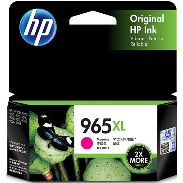 HP 965XL Ink Cartridge Magenta Yield 1600 pages for HP OfficeJet Pro 9010 9012 9018 9019 90209028 Printer