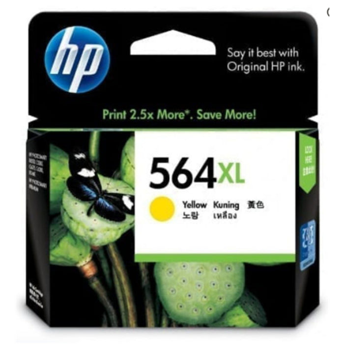 HP 564XL Ink Cartridge Yellow Yield 750 pages for HP DeskJet 3070  3520 OfficeJet 4610 4620 Photosmart 5510 5520 6510 6520 7510 7520 C5380 C6375 C6380 D5460 Printer