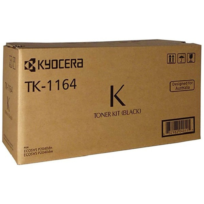 Kyocera TK-1164 Toner - Black Yield 7200 pages for Kyocera ECOSYS P2040dn ECOSYS P2040dw Printer