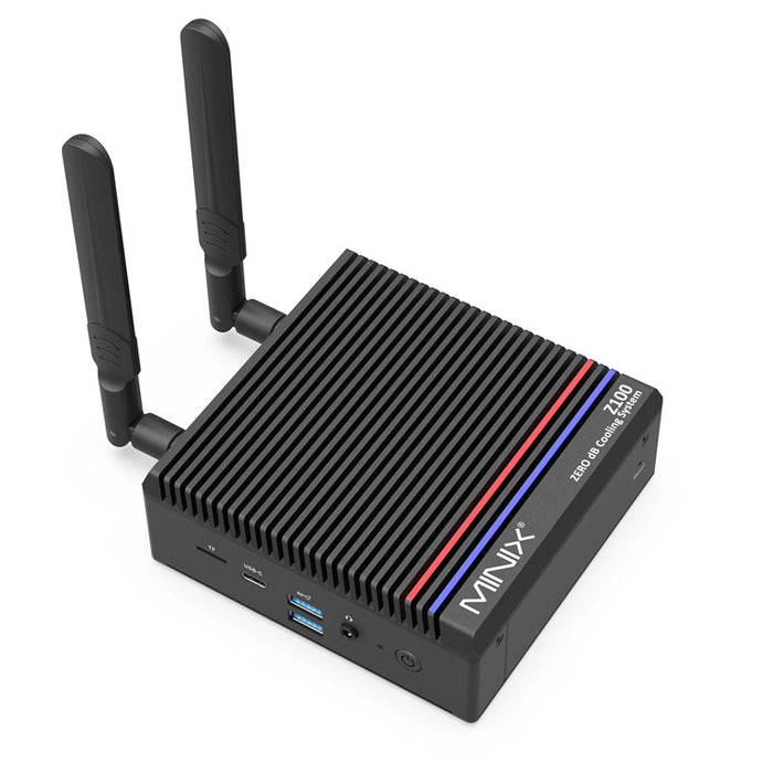 MINIX Fanless MiniPC NEO Z100-0dB Intel N100 16G/512GB Win 11 Pro (64-bit)