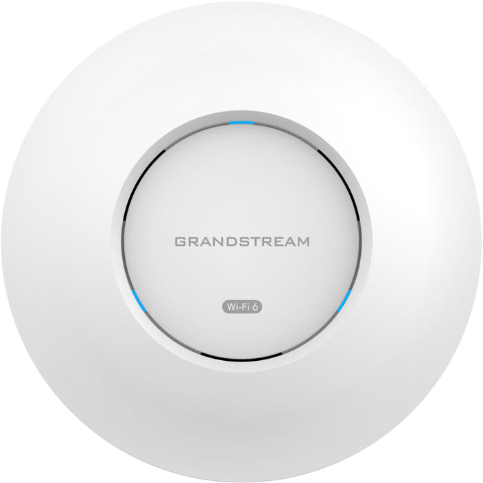 Grandstream GWN7660 Access Point 802.11ax Wi-Fi 6 access point and offers dual-band 2x2:2 MU-MIMO with DL/UL OFDMA technology