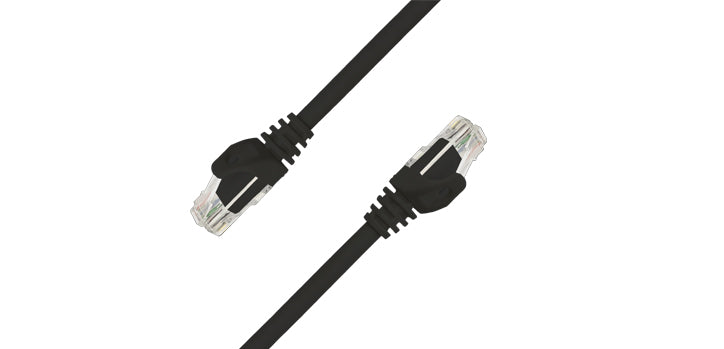 0.75 Metre Cat6 UTP Indoor Ethernet Cable - Black