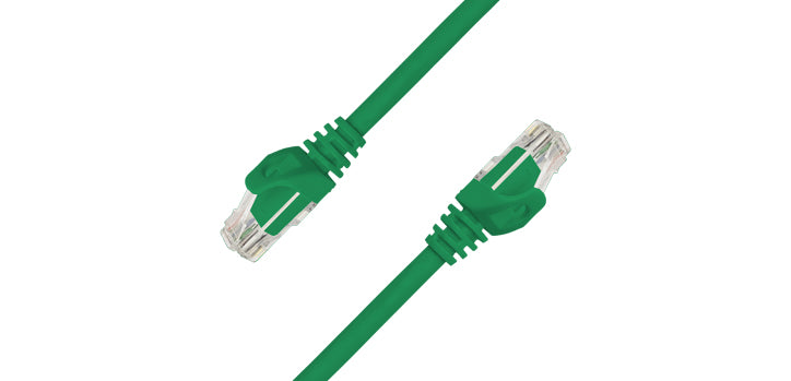 0.3 Metre Cat6 UTP Indoor Ethernet Cable - Green