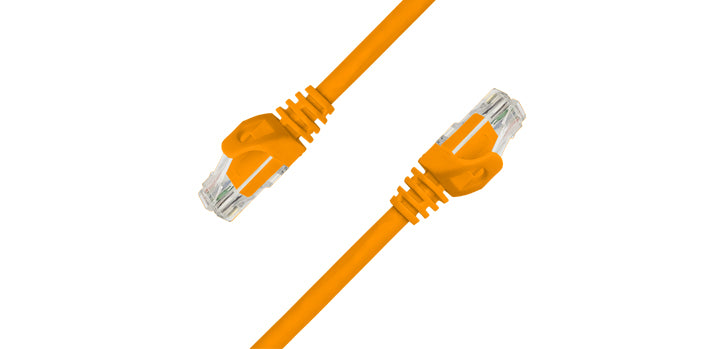 0.3 Metre Cat6 UTP Indoor Ethernet Cable - Orange