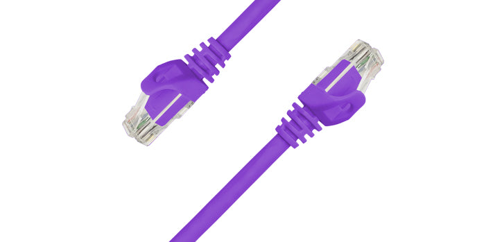IPL-UTP6-PU-0.3 Metre Cat6 UTP Indoor Ethernet Cable - Purple