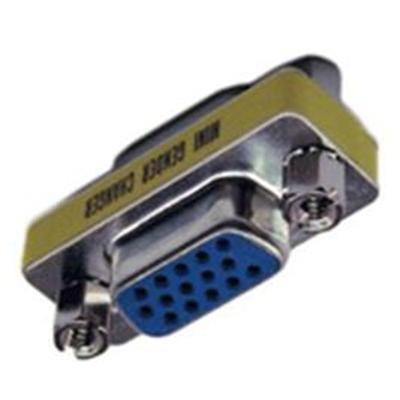 Dynamix A-MHD15FF HD DB15 VGA Female/Female Mini Gender Changer